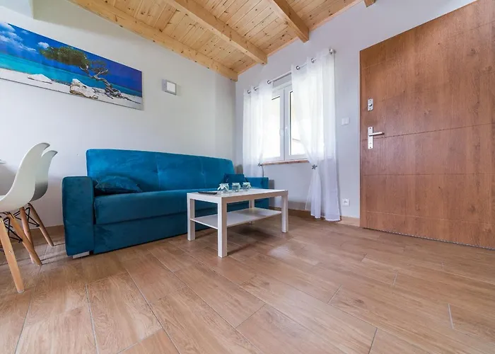 Деревянный коттедж Lawendowe Леба