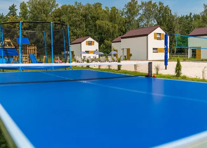 Деревянный коттедж Lawendowe Леба